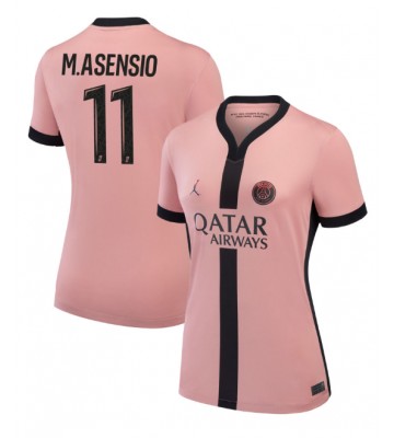 Paris Saint-Germain Marco Asensio #11 Tercera Equipación Mujer 2024-25 Manga Corta